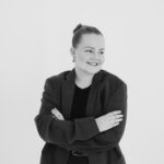 Kasketan yrittäjän ja toimitusjohtajan Iina Viljanmaan henkilökuva. 